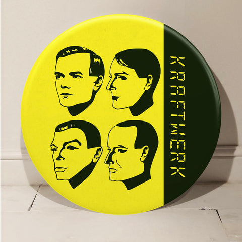 Kraftwerk, GIANT 3D Vintage Pin Badge