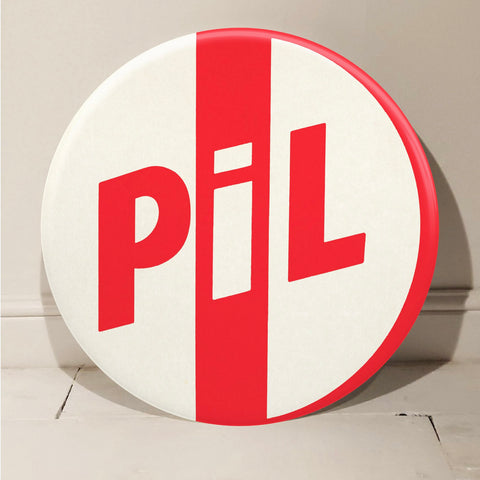 Public Image Ltd (Red) GIANT 3D Vintage Pin Badge