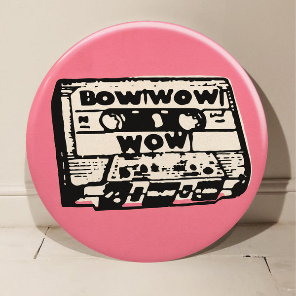 Bow Wow Wow GIANT 3D Vintage Pin Badge