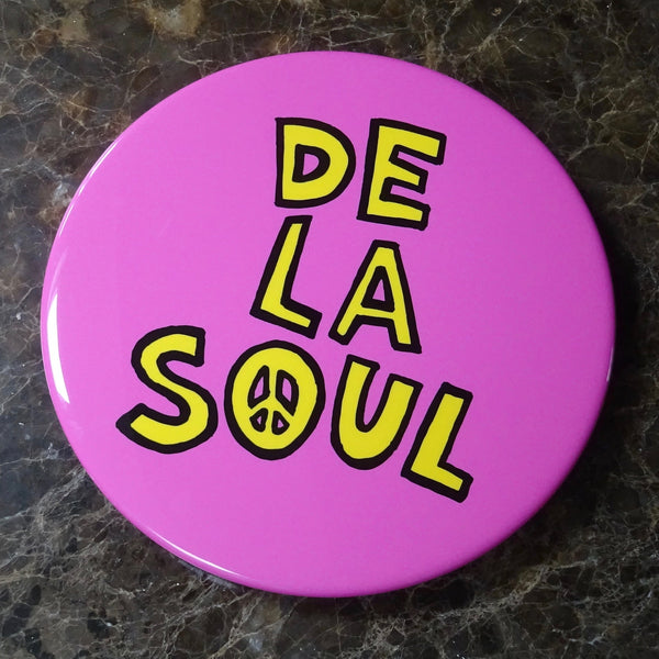 De La Soul GIANT 3D Vintage Pin Badge