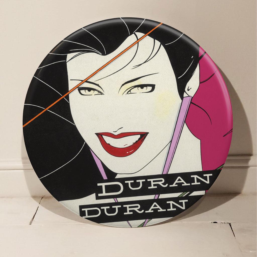 Duran Duran GIANT 3D Vintage Pin Badge
