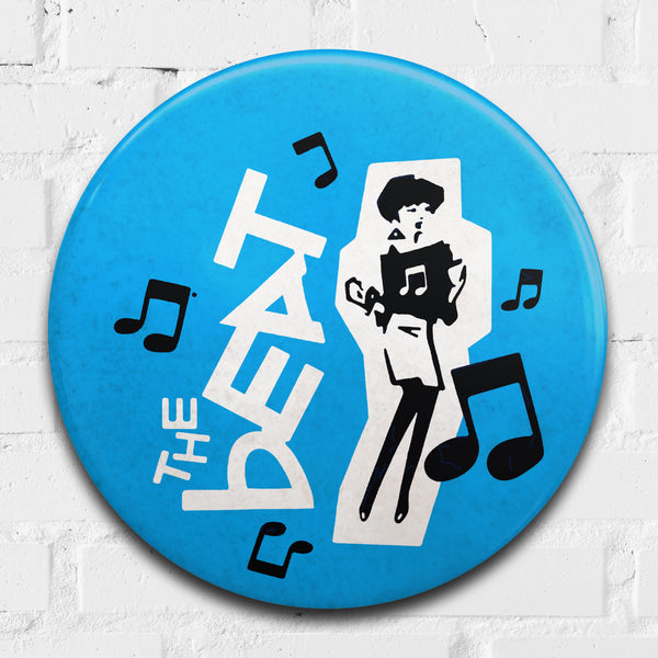 The Beat GIANT 3D Vintage Pin Badge