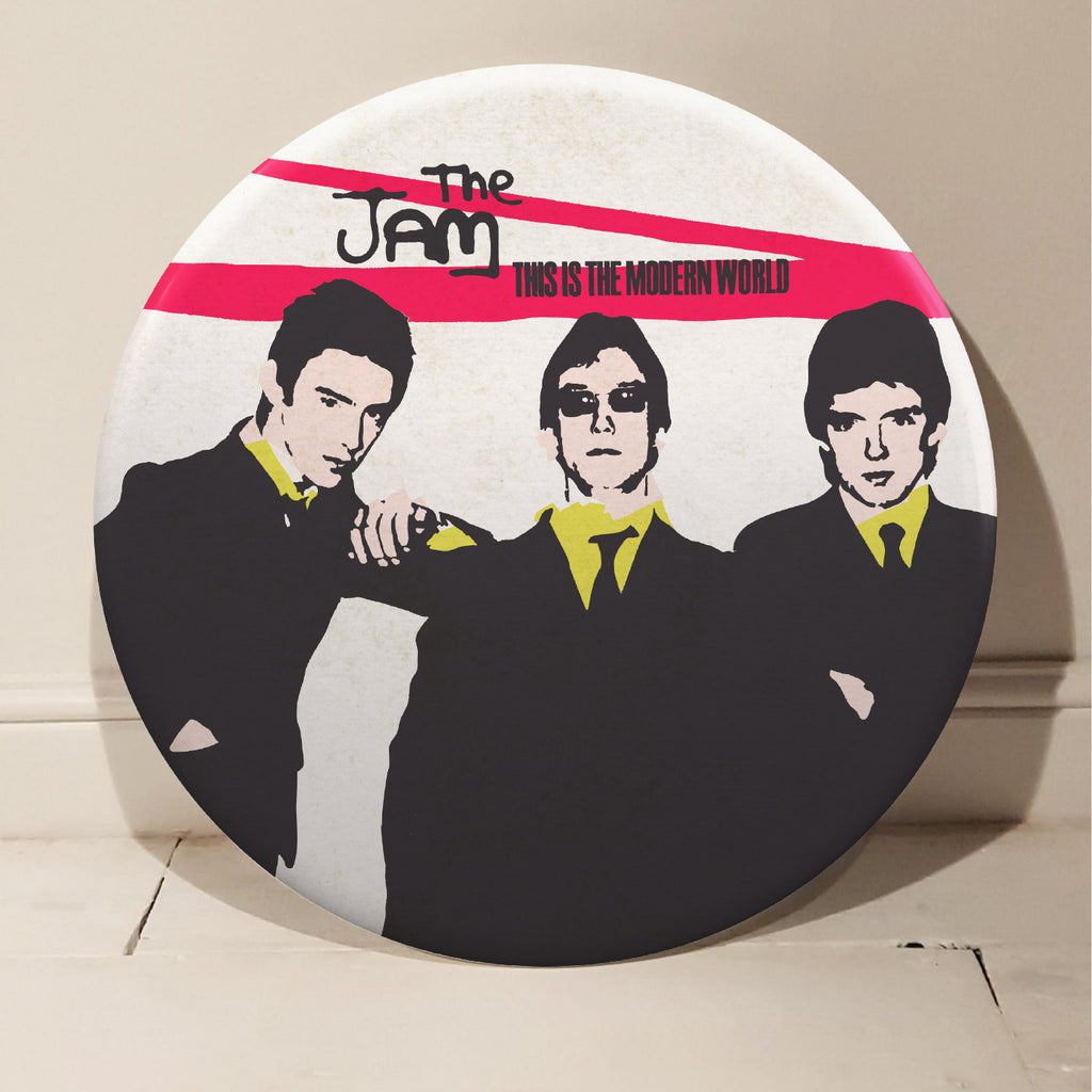The Jam, This Is The Modern World GIANT 3D Vintage Pin Badge