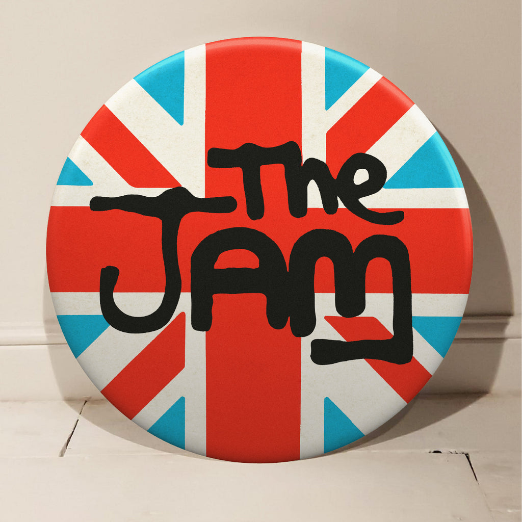 The Jam, Union Jack GIANT 3D Vintage Pin Badge