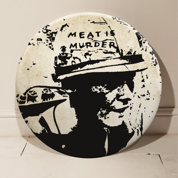 The Smiths, Meat Is Murder GIANT 3D Vintage Pin Badge