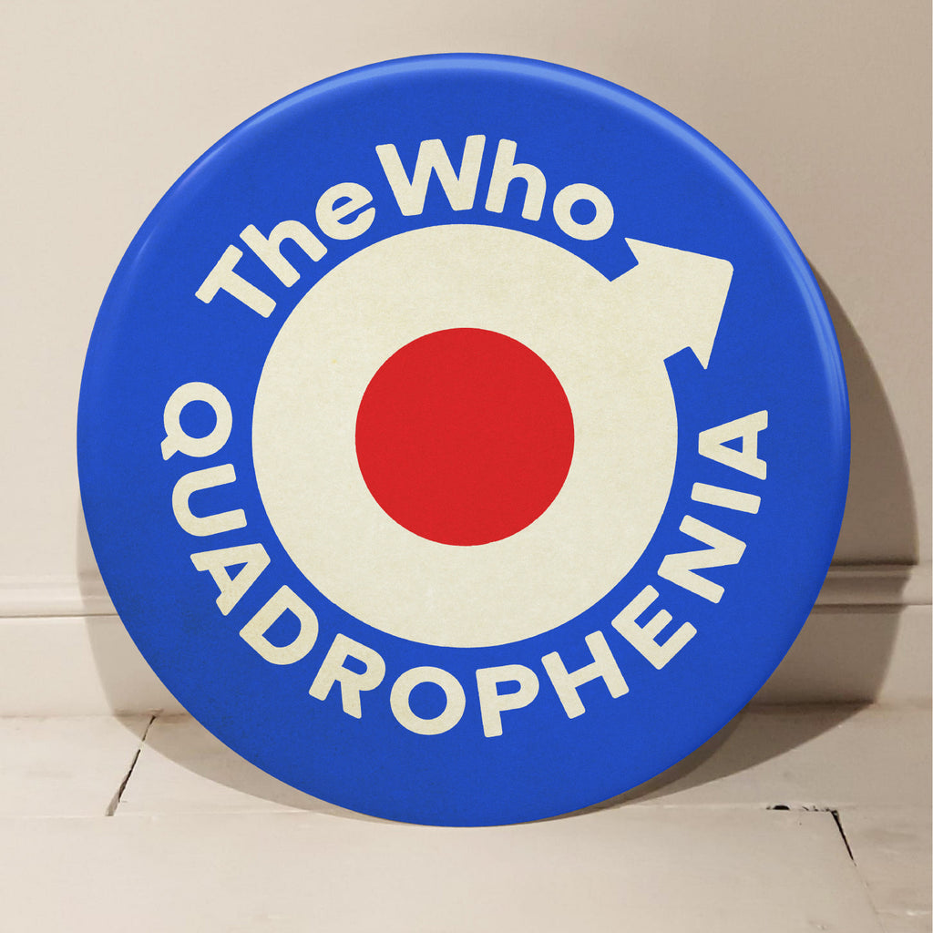 The Who, Quadrophenia GIANT 3D Vintage Pin Badge