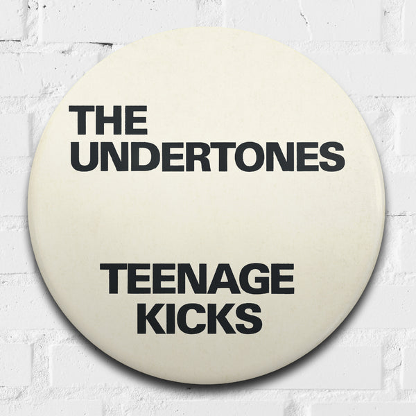 The Undertones, Teenage Kicks GIANT 3D Vintage Pin Badge