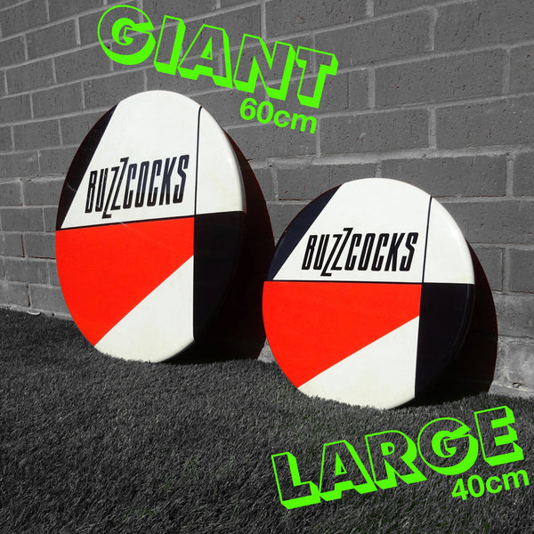 The Damned, Skip Off School And See GIANT 3D Vintage Pin Badge