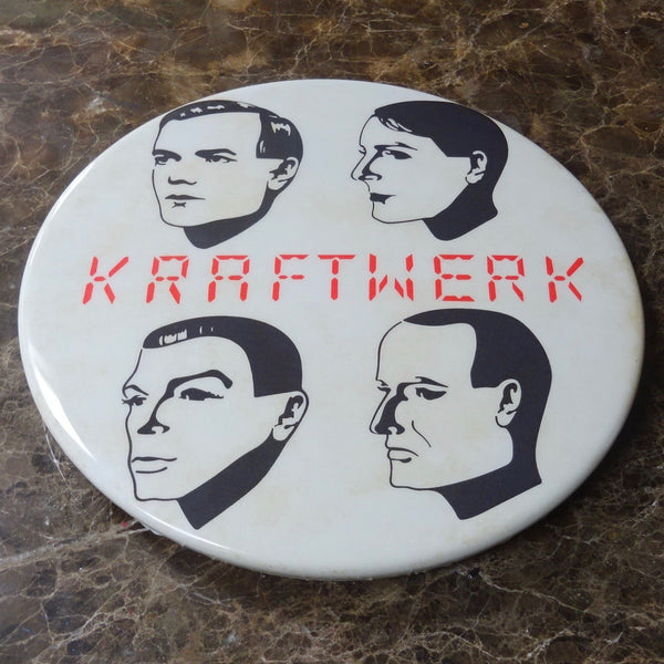 Kraftwerk GIANT 3D Vintage Pin Badge