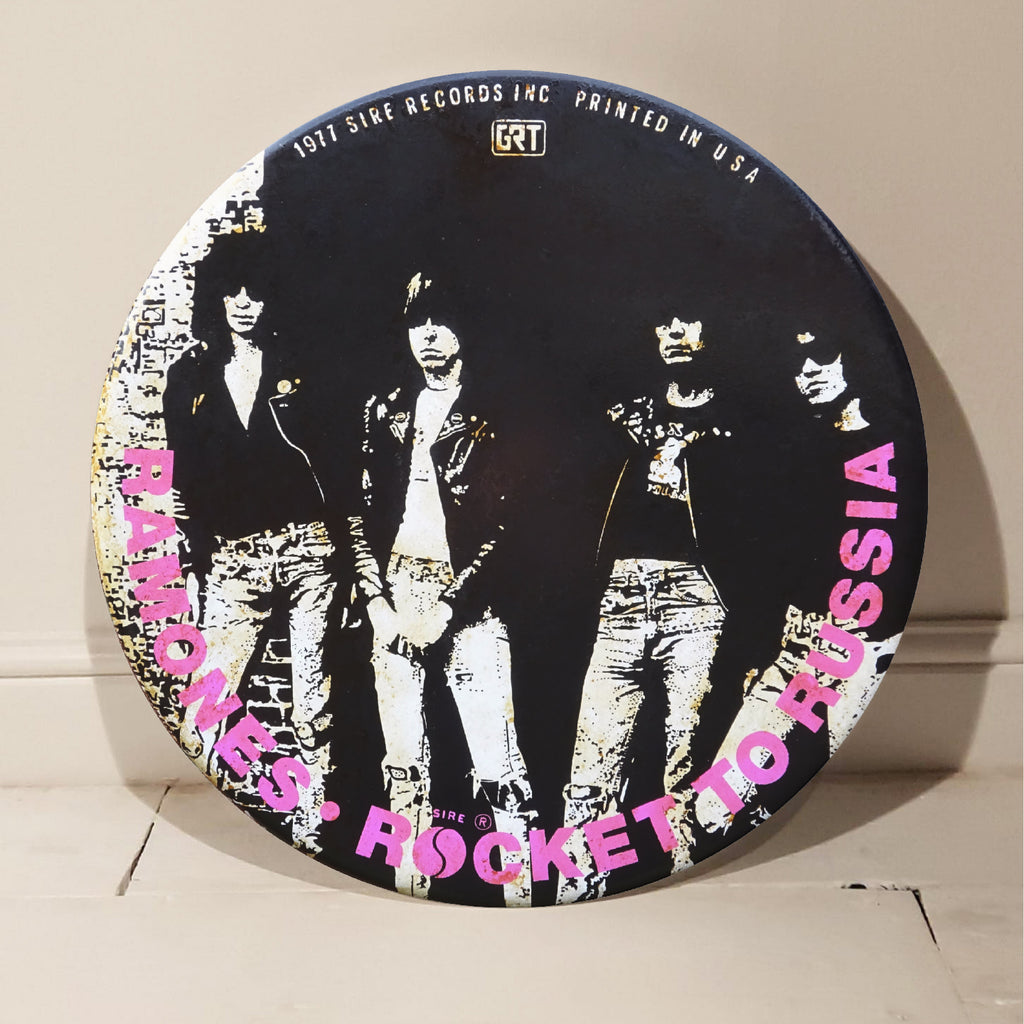Ramones, Rocket From Russia GIANT 3D Vintage Pin Badge