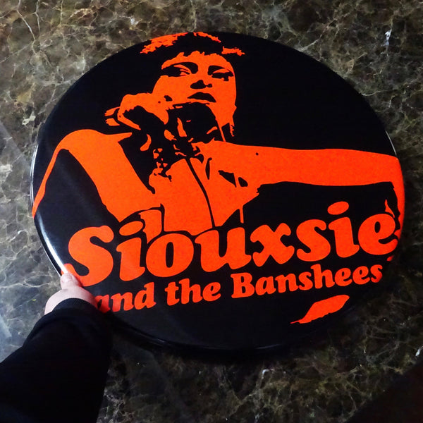 Siouxsie and the Banshees GIANT 3D Vintage Pin Badge