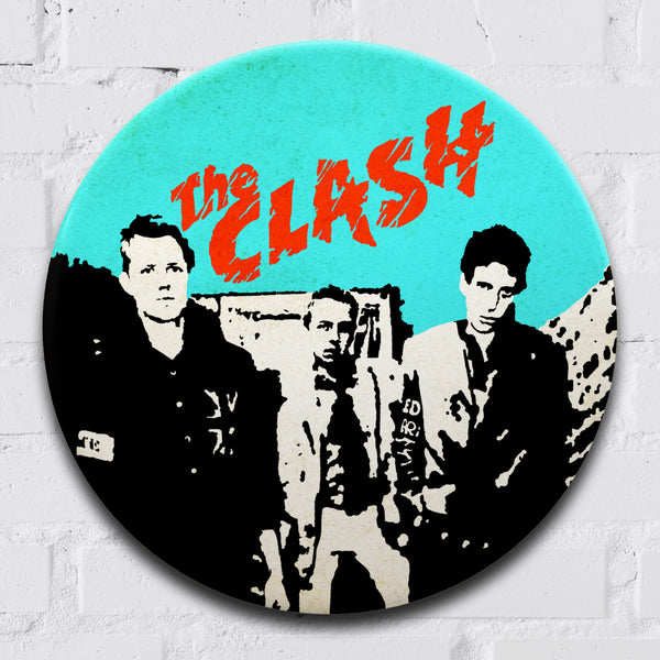 The Clash, First Album GIANT 3D Vintage Pin Badge